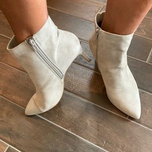 Like New!  Grey ankle boots